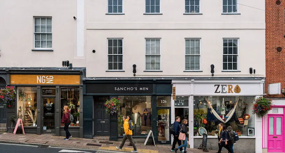Exeter high street
